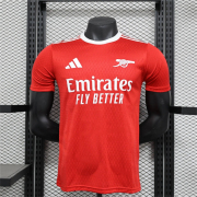 2025/26 Arsenal pre match training red Player version soccer jersey