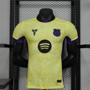 2025/26 Barcelona Special edition yellow Player version Soccer Jersey