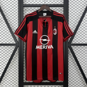 2003/04 AC milan home Retro soccer jersey
