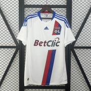 2010/11 Olympique Lyonnais home retro soccer jersey