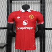 2025/26 Manchester United Co branded polo Player version Soccer Jersey