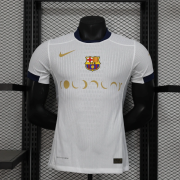 2025/26 Barcelona White Special Edition Player version Soccer Jersey