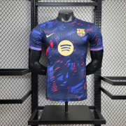 2025/26 Barcelona White Special Edition Player version Soccer Jersey