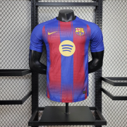 2025/26 Barcelona home Player version Soccer Jersey