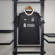 2025/26 Liverpool Black goalkeeper Soccer Jersey