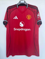 2025/26 Manchester United home Soccer Jersey