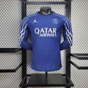 2025/26 PSG Fourth Long sleeves player version soccer jersey