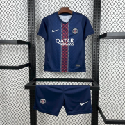 2025/26 PSG home kids soccer Jersey