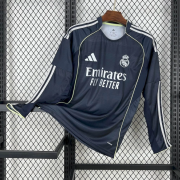 2025/26 Real Madrid Away long sleeves Soccer Jersey