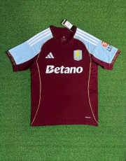 2025/26 Aston Villa Home soccer jersey