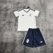 2026 World Cup Italy away kids soccer jersey