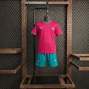2026 World Cup Portugal home kids soccer jersey