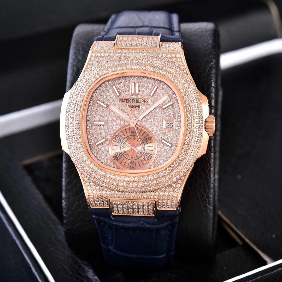 patek phillipe nautilus iced out