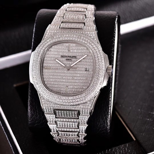 patek philippe iced out gold