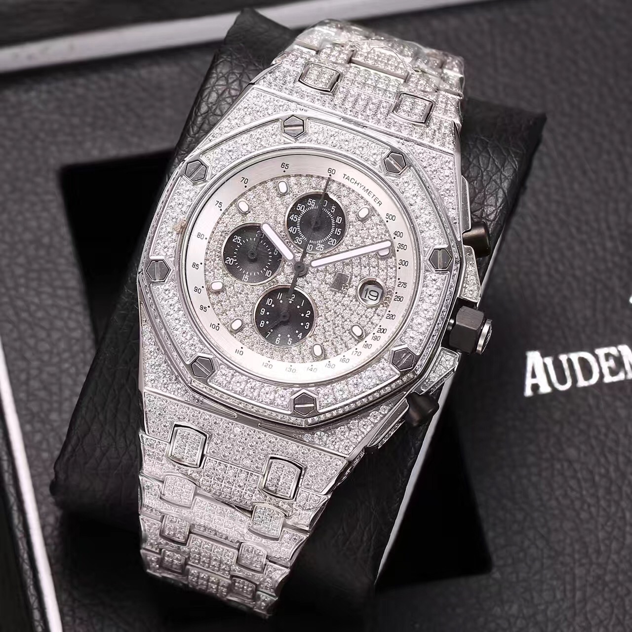 iced out watch ap