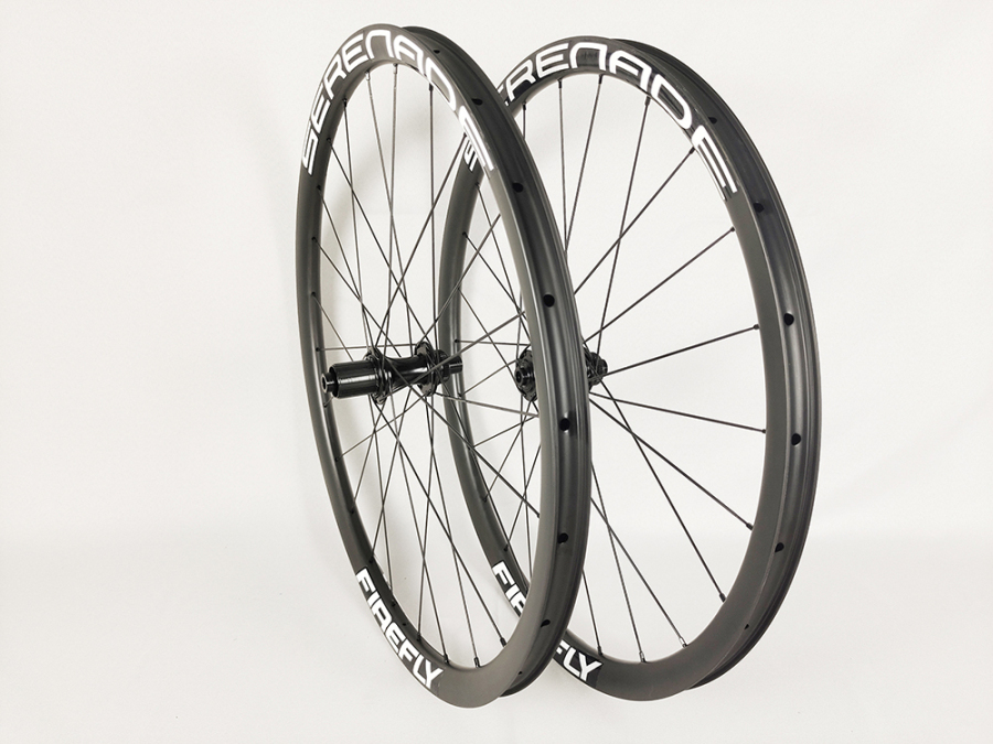Elevate your cycling experience with the 30mm gravel bicycle wheelset