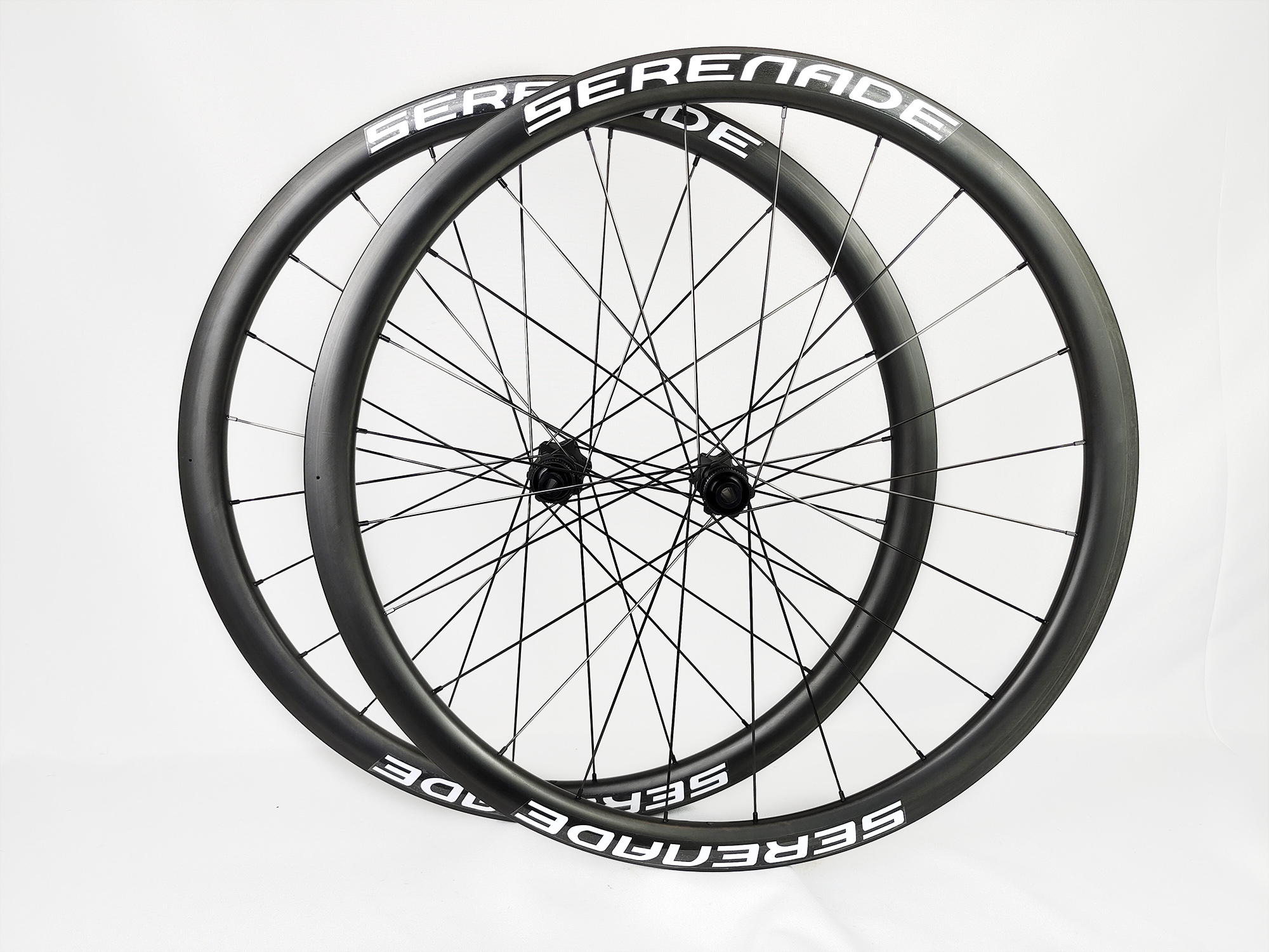 New 35mm Carbon Wheels Disc Brake 700c Road Bike Wheelset Disc Brake 700c 35mm Carbon Wheels Ratchet 36T Bicycle Straight Hub