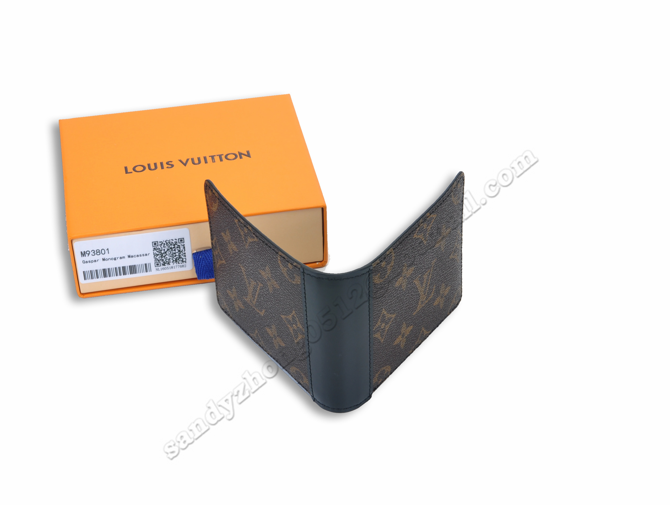 Louis Vuitton Monogram Macassar Gaspar Wallet 24536
