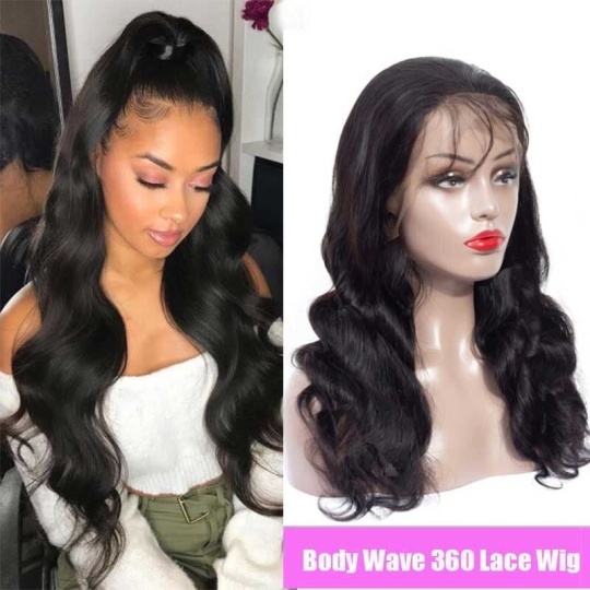 body wave 360 lace frontal wig