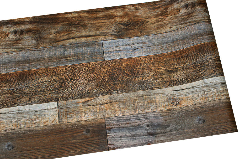 HaokHome 5005 Distressed Faux Wood Plank Wallpaper Rolls
