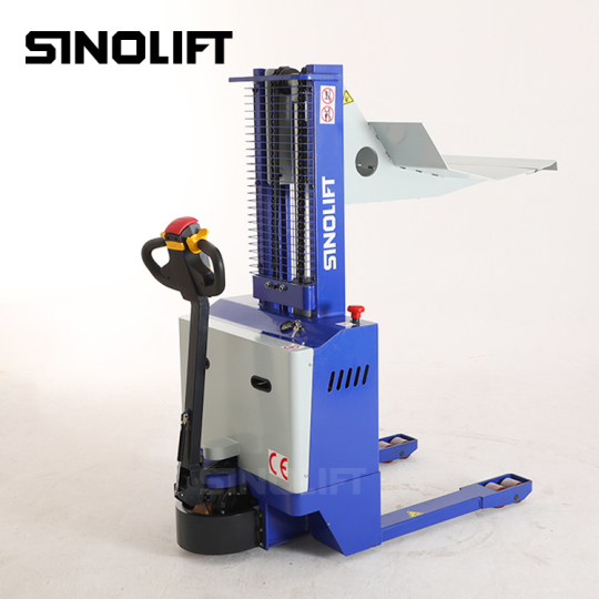 semi-electric paper roll lifter