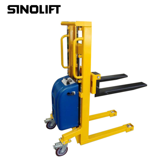 EJH super low leg electric stacker with 600kg capacity