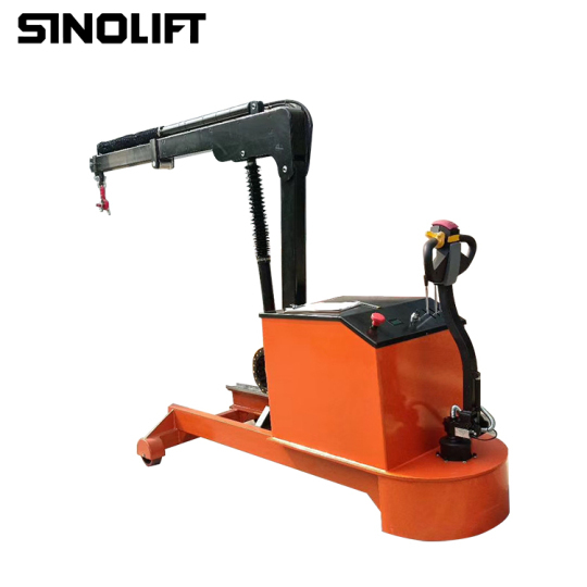 YLH01 2 ton full electric single boom crane