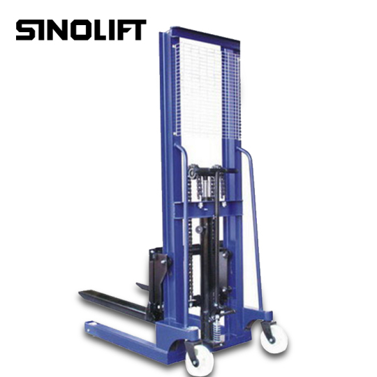 Sinolift SFH series heavy duty manual hydraulic pallet stacker