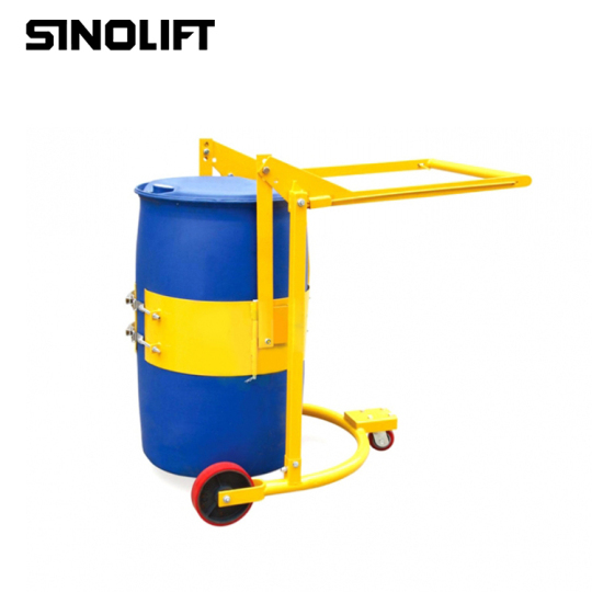 HD80A/HD80B Mechanical Drum Lifter with drum carrier dispenser