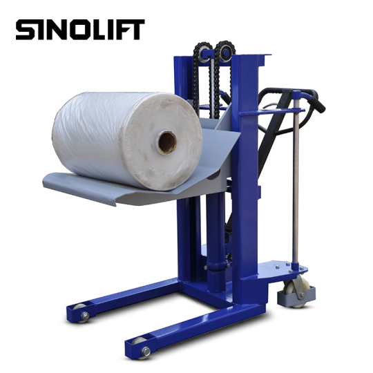 Sinolift high quality CTY1000-M700 manual roll lifters with hydraulic pump