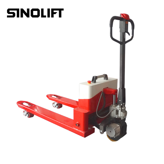 Sinolift EV20L EV20S electric pallet truck with lithium battery charger