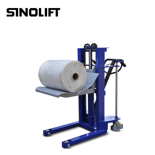 SINOLIFT CTY 1000-M700 best selling hydraulic hand Roller Paper Stacker