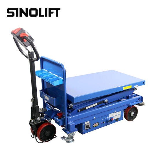 Sinolift ESS series Full electric scissor lift table truck