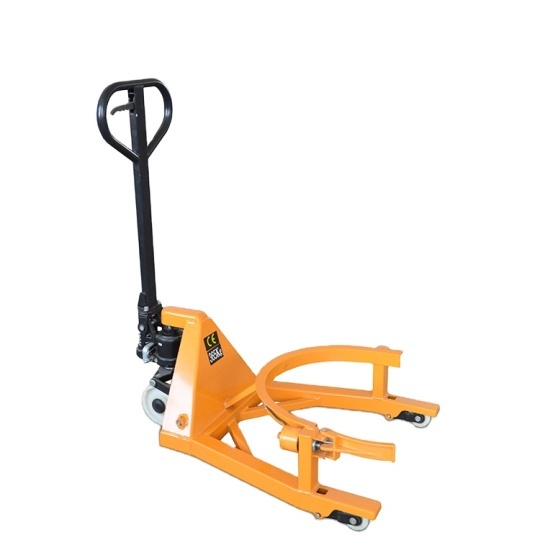 Sinolift HJ365 hand hydraulic 55 gallon oil drum pallet truck