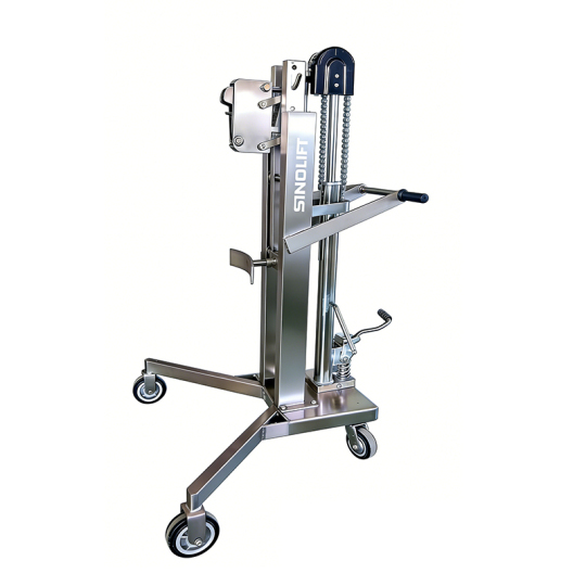 SINOLIFT DTF450S Stainless Steel Hydraulic Drum Truck