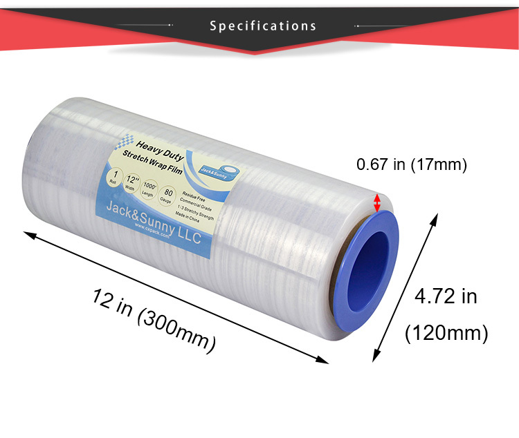 Clear Hand Stretch wrap Film