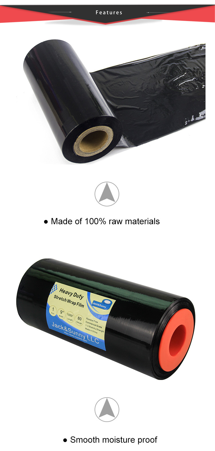 Heavy Duty Hand Plastic Stretch Wrap