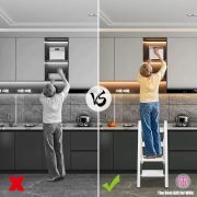 LEADALLWAY Lightweight 4 Step Closet Step Ladder Designed Specifically for Women Folding Step Stool Ladder for Home, Kitchen Plant Stand Adder 330 Lbs Capacity,White