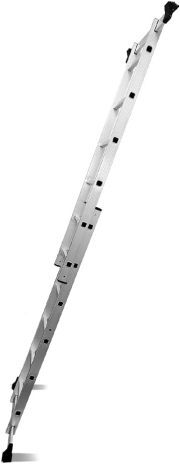 LEADALLWAY Scaffolding Platform 4 Foot High 63''(L) x66''(H) 3 in 1 Multi-Purpose as Double-Sided Herringbone Ladder Vertical Ladder Aluminium Folding Step Ladder