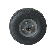 LEADALLWAY Aluminum Hand Trucks Heavy Duty with 10“ Rubber Inflatable Wheels,2 Wheel Dolly 550lbs Capacity