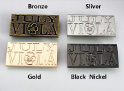 Brand Custom Logo Tag Bag Feet Luggage Personalized Name Custom Label – Made to Order