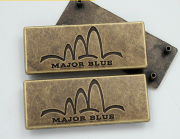 Antique Bronze Tag Custom Metal Logo Door Brand Personalized Furniture Label – Made to Order