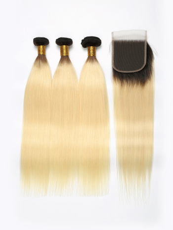Wholesale Brazilian Virgin Remy Hair Weave And Frontal Closure
