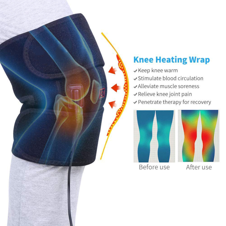 Men's Knee Arthritis Heating Therapy Wrap Knee Thermal Compress Pad