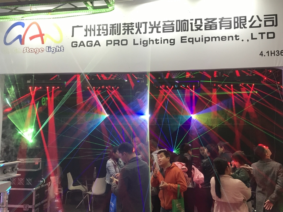 GAGA Light attend Prolight+sound in 2019 exhibtion!