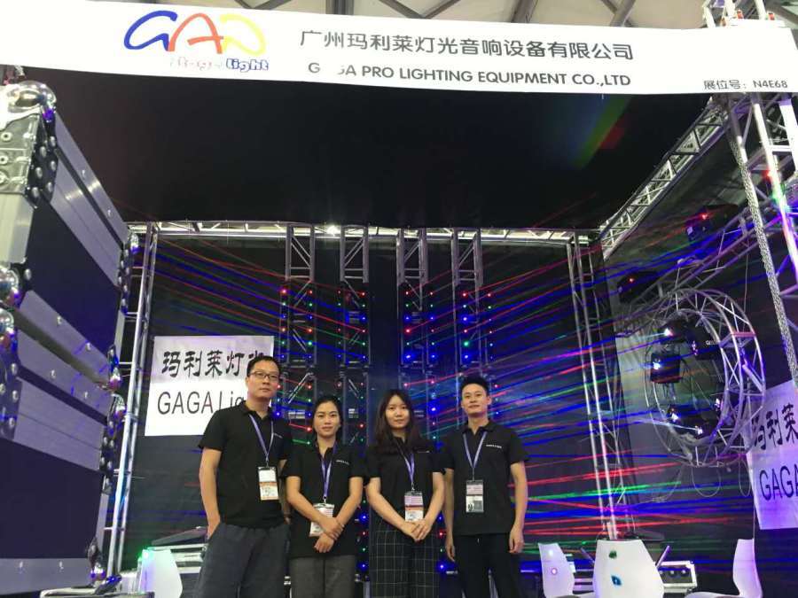 GAGA Light attend Prolight+sound 2017 in Shanghai