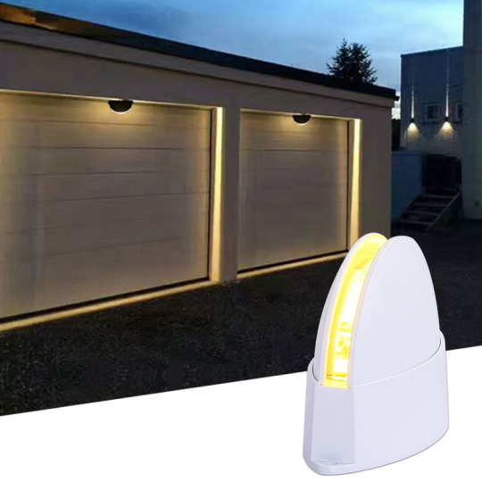 7W LED Indoor/Outdoor Wall Sconce Lamp 360°Circle Light Fixture Door Frame Style # C03125