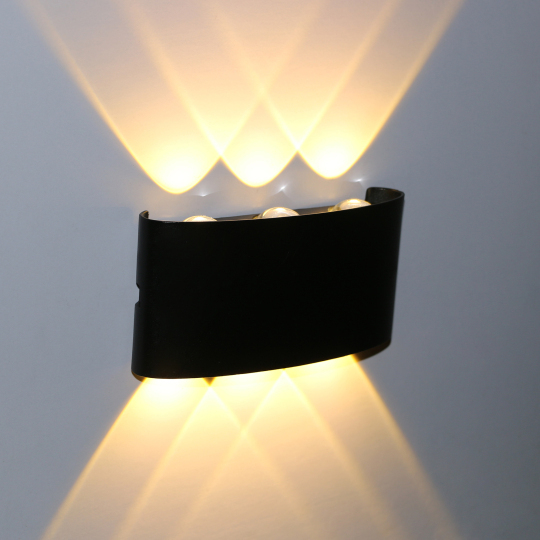 Outdoor/Indoor LED Wall Sconce Light Fixture Waterproof Up/Down Lamp Aisle Style # C0375