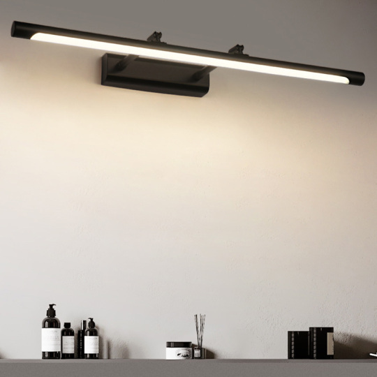 LED Wall Sconce Swivel Light Fixture Makeup Mirror Front Retractable Lamp Hotel Style # D10150