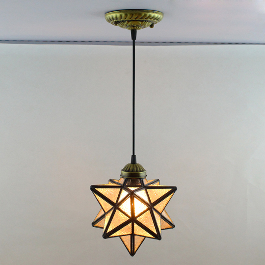 LED Ceiling Light Chandelier Lamp Pendant Lighting E27 Bulb Diamond Lampshade Style # A0314B